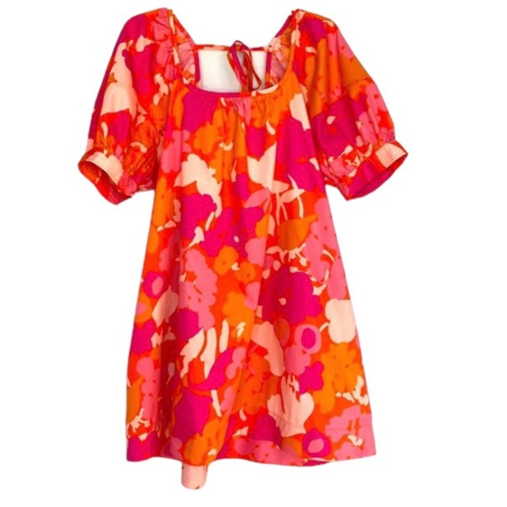 NWT Free Assembly 100% cotton dress floral size large
